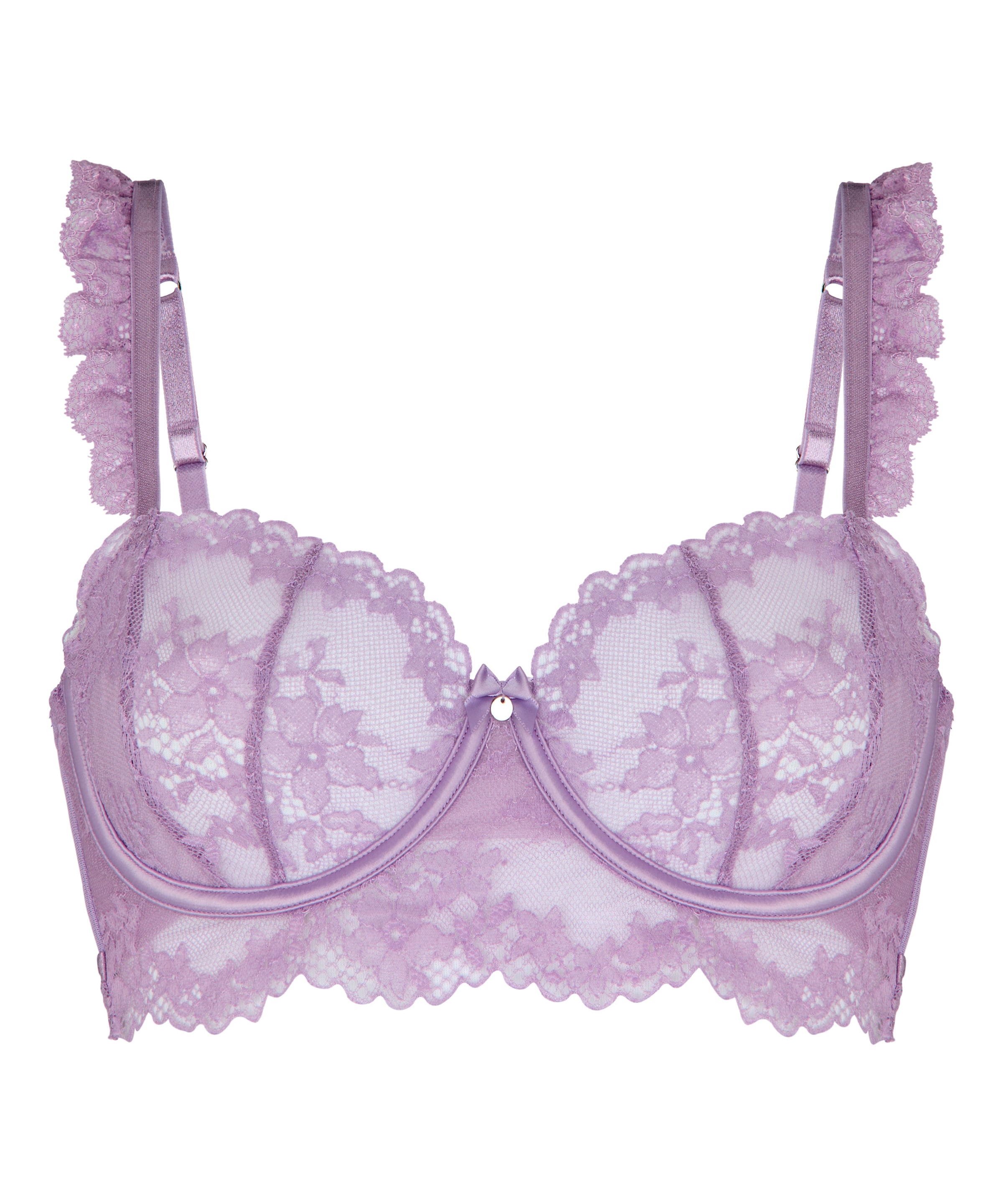 Hunkemöller Balconette BH in Lila: voorkant