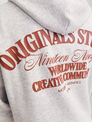JACK & JONES Sweatshirt 'JORRoxbury' in Weiß