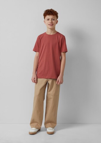 T-Shirt s.Oliver en rouge : devant