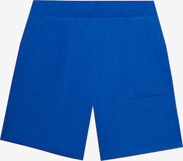 Regular Pantalon de sport 4F en bleu : devant