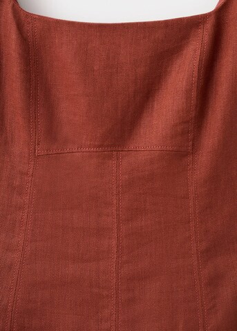 MANGO Dress 'Lena' in Orange