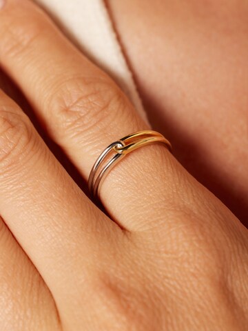 Lucardi Ring in Gold