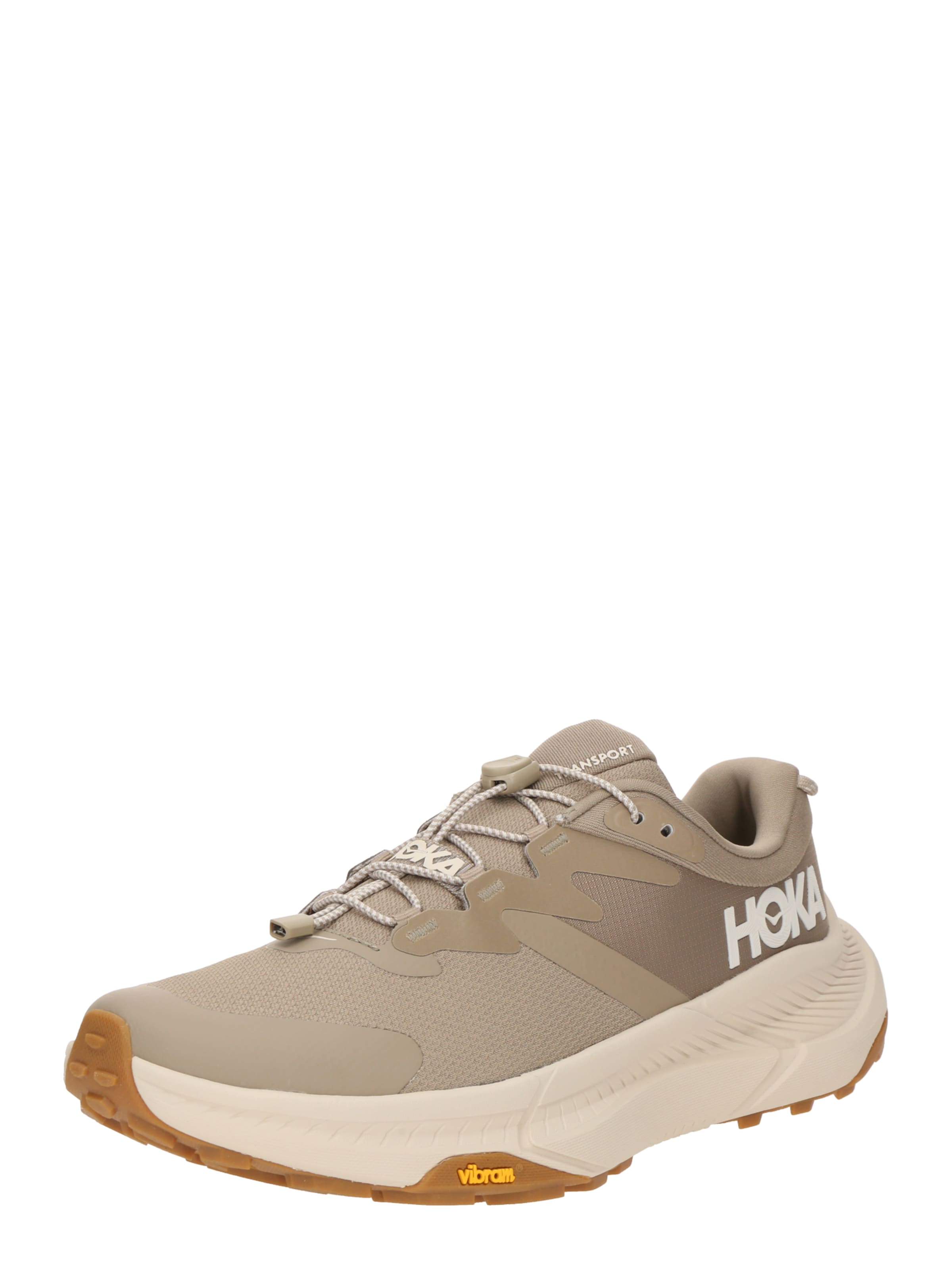 HOKA Παπούτσι για τρέξιμο 'TRANSPORT' σε μπεζ: μπροστά