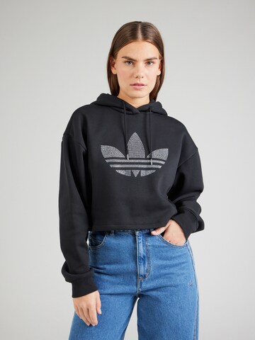 ADIDAS ORIGINALS Sweatshirt in Schwarz: Vorderseite