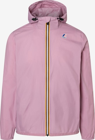 Veste fonctionnelle 'Le Vrai 4.0 Claude' K-Way en violet : devant