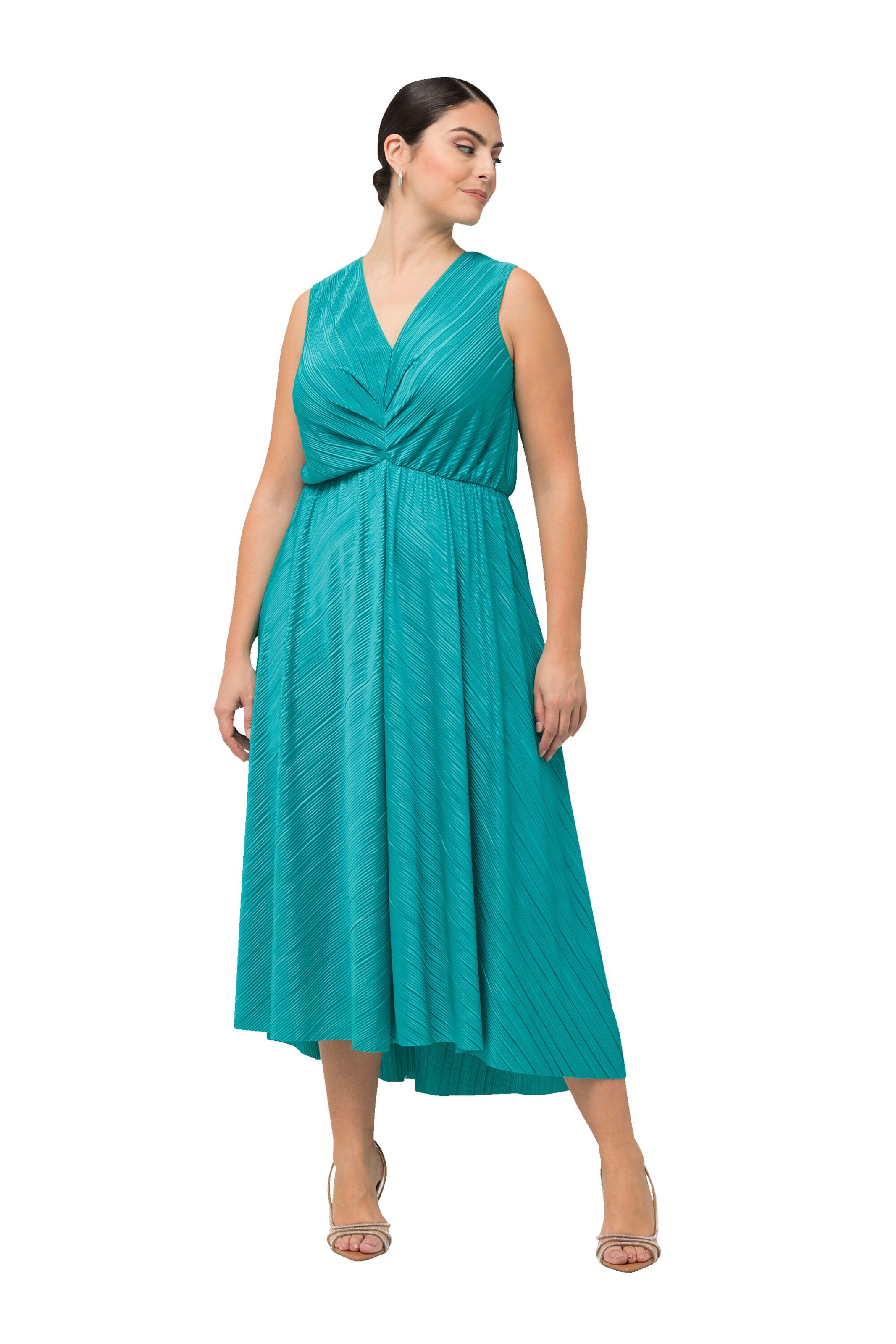 Ulla Popken Kleid in Grün: Vorderseite