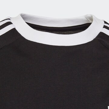 Tricou 'Adicolor 3-Stripes' de la ADIDAS ORIGINALS pe negru