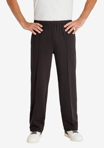 Regular Pantalon HAJO en noir : devant