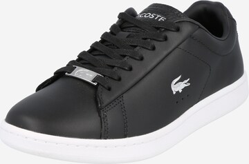 LACOSTE Σνίκερ χαμηλό 'Carnaby' σε μαύρο: μπροστά