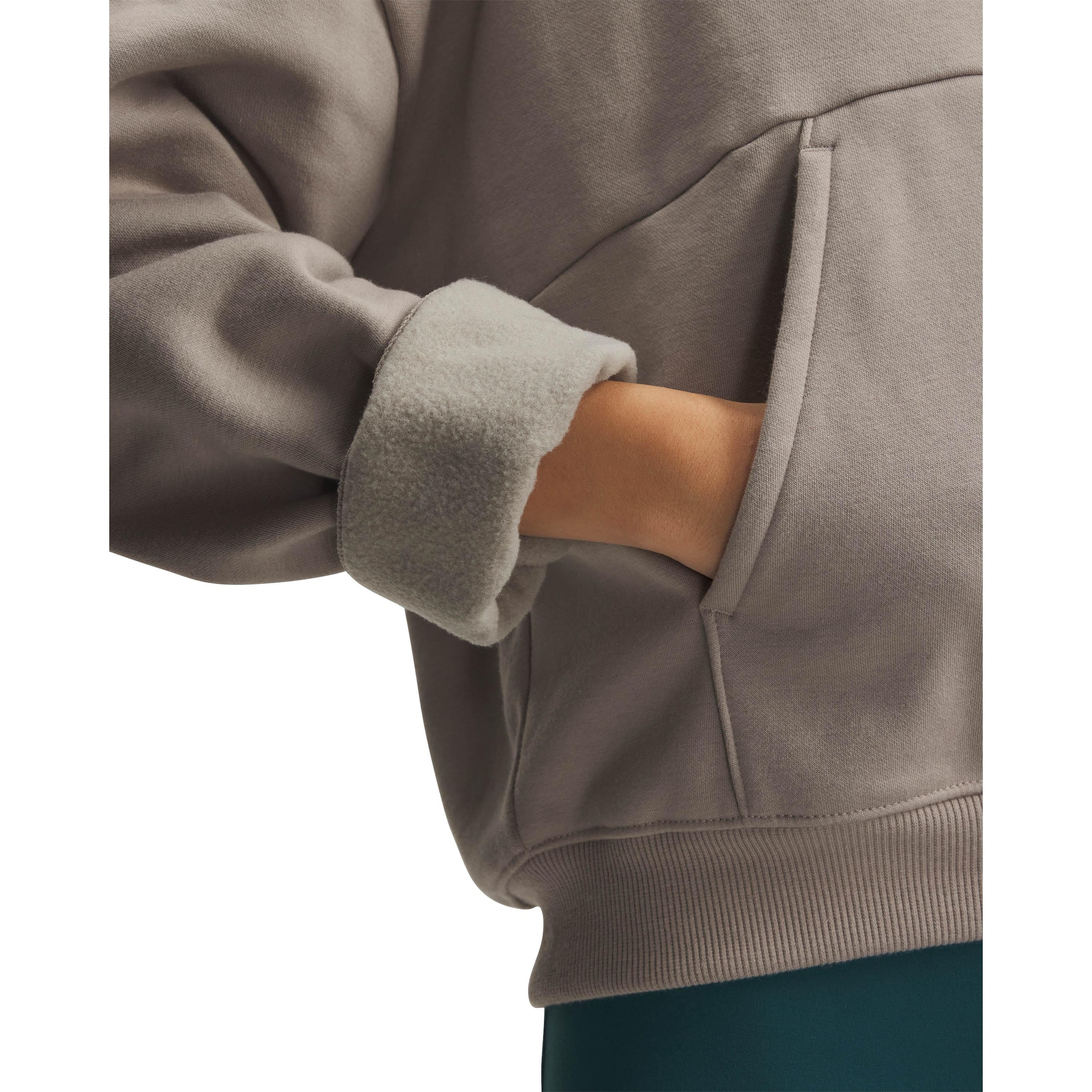 UNDER ARMOUR Sweatshirt in Brown