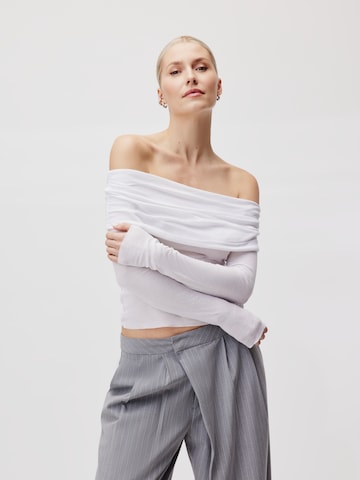 T-shirt 'Desiree' LeGer by Lena Gercke en blanc