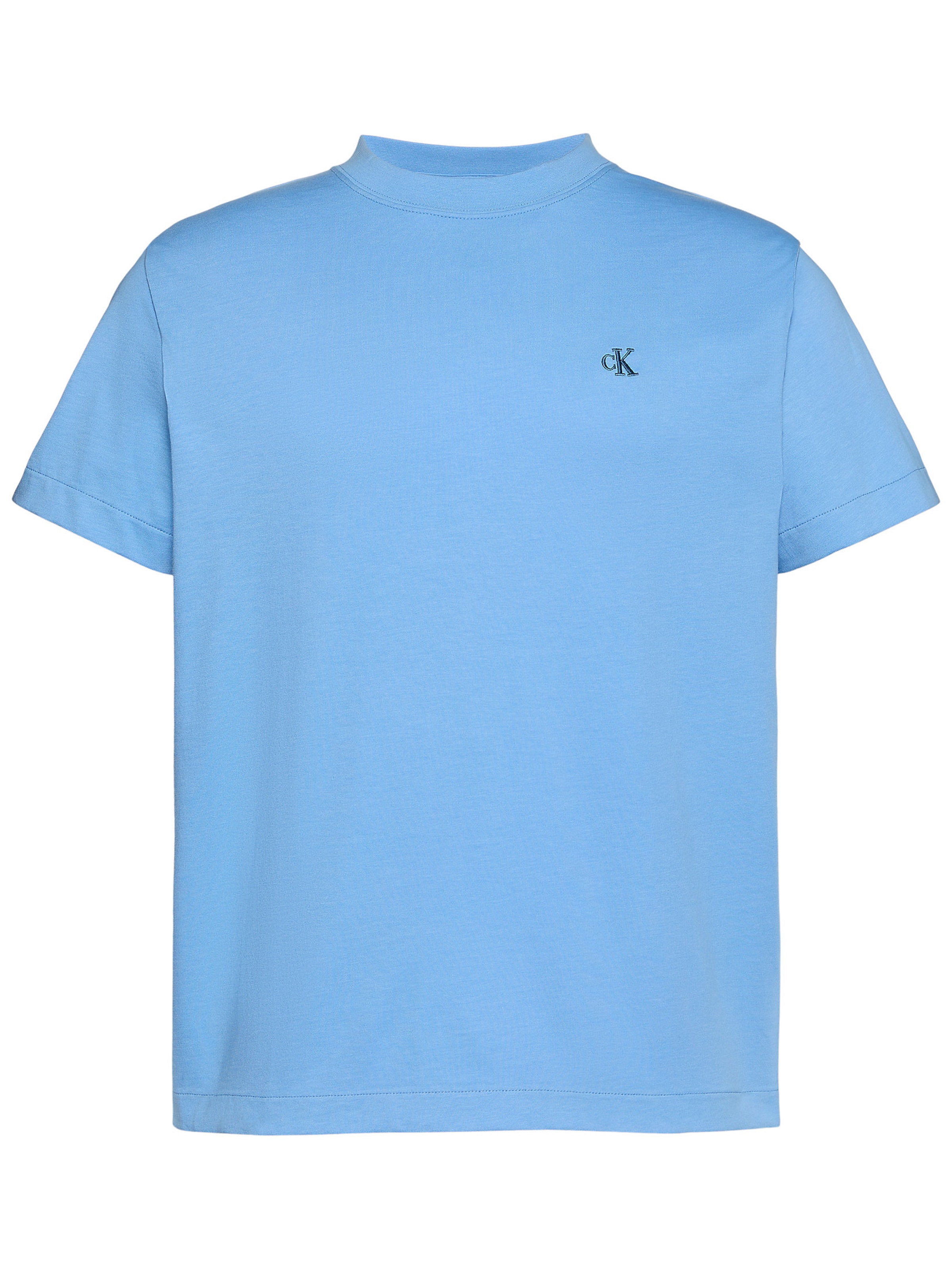 T-Shirt Calvin Klein Jeans en bleu : devant
