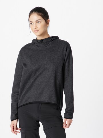 ODLO Sport sweatshirt i grå: framsida