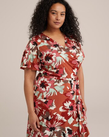 WE Fashion Kleid in Braun