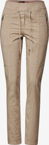 CECIL Broek in Beige: voorkant