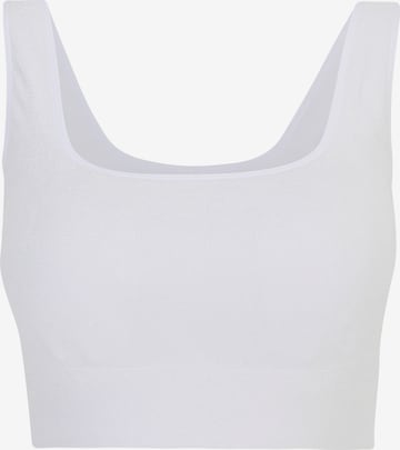 OCEANSAPART Bralette Sports bra 'Beauty' in White: front