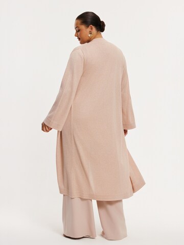 YOEK Gebreid vest in Beige