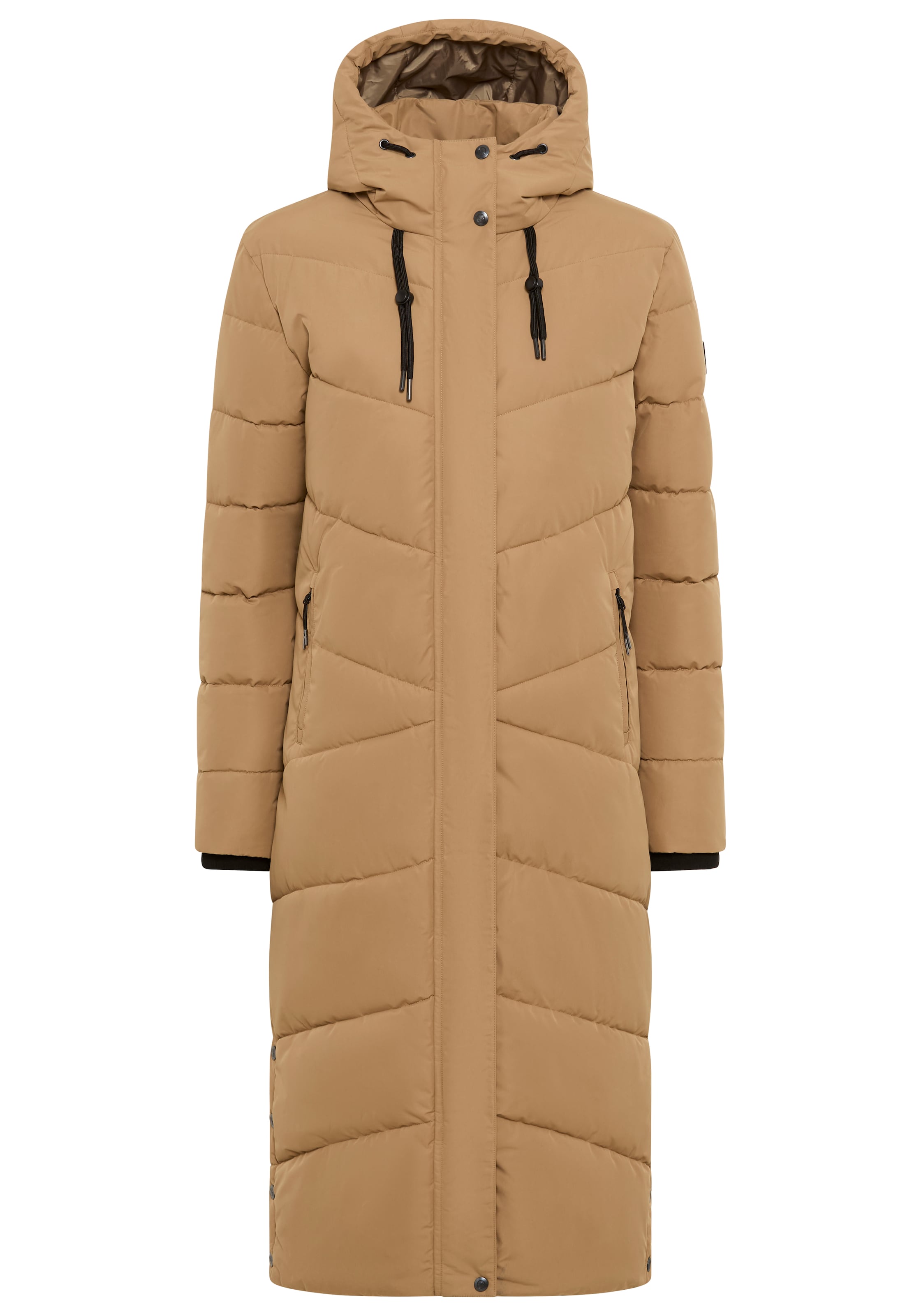 POLARINO Raincoat in Brown: front