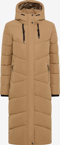 POLARINO Raincoat in Brown: front