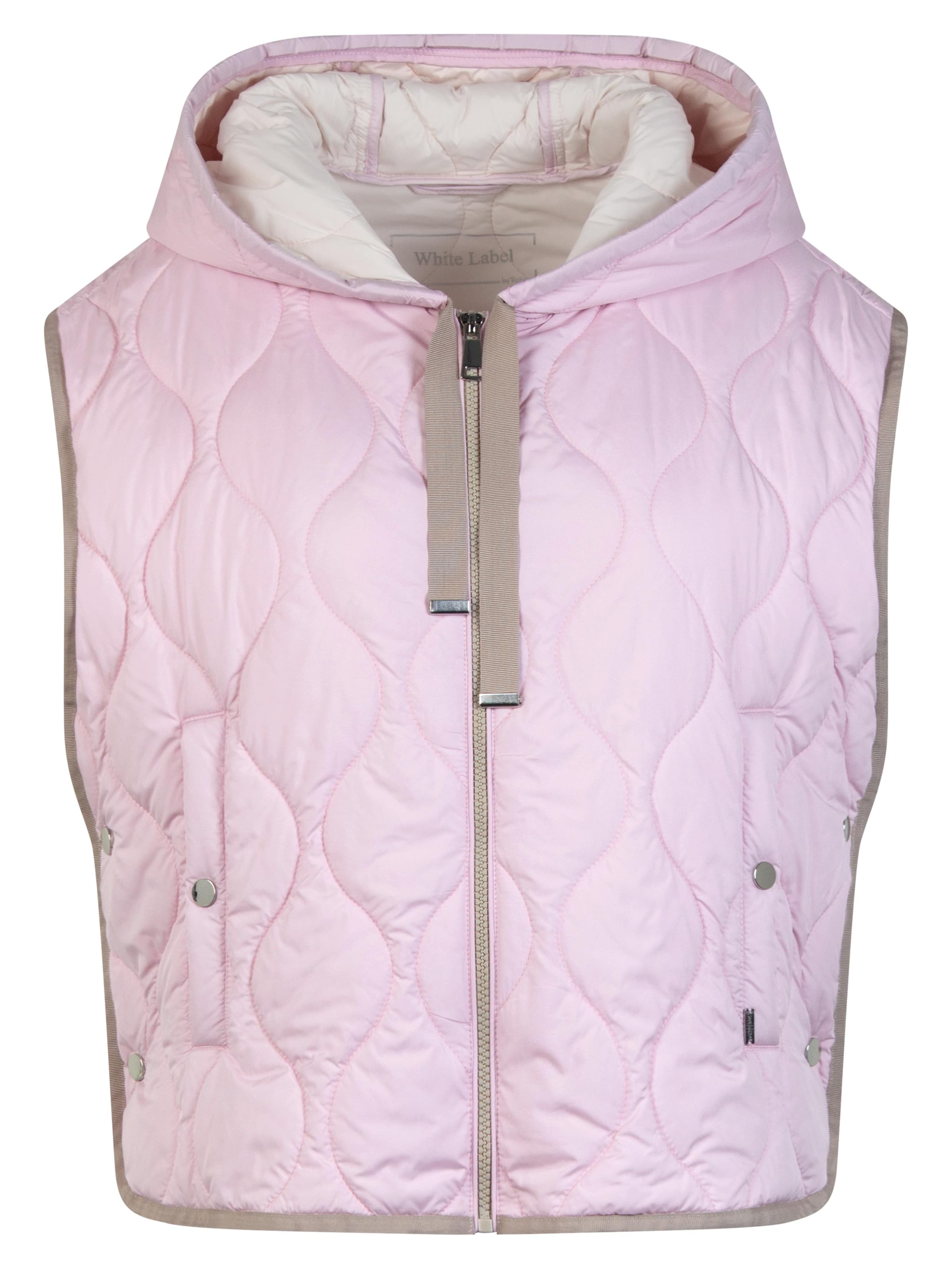 White Label by RoFa Vest in Pink: front