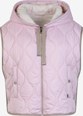 White Label by RoFa Weste in Pink: Vorderseite