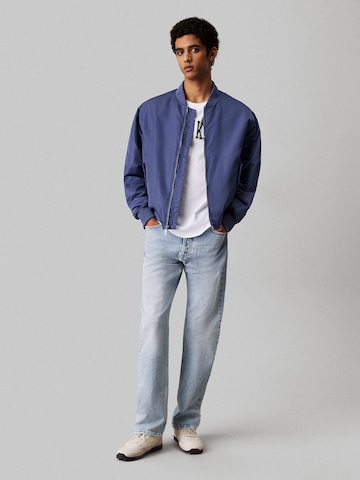 Veste mi-saison Calvin Klein Jeans en bleu