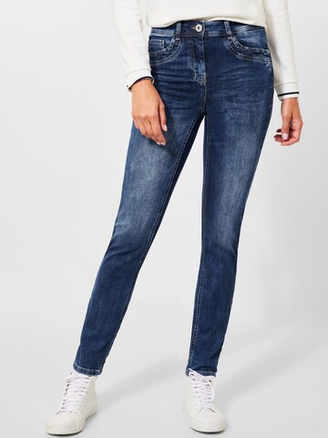 CECIL Slim fit Jeans 'Toronto' in Blue: front