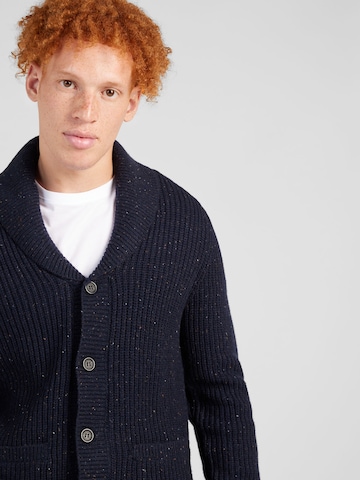 SELECTED HOMME Strickjacke 'Land' in Blau