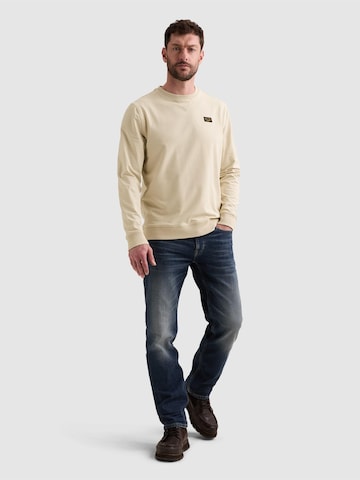 Sweat-shirt 'American Classic sweatshirt with flight pocket' PME Legend en beige
