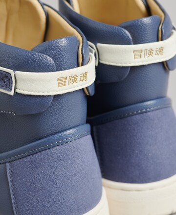 Superdry High-Top Sneakers in Blue