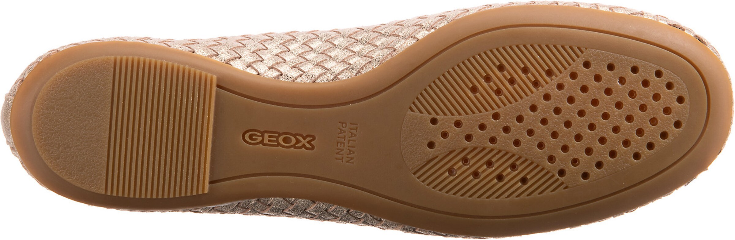GEOX Ballerina 'Palmaria' in Gold