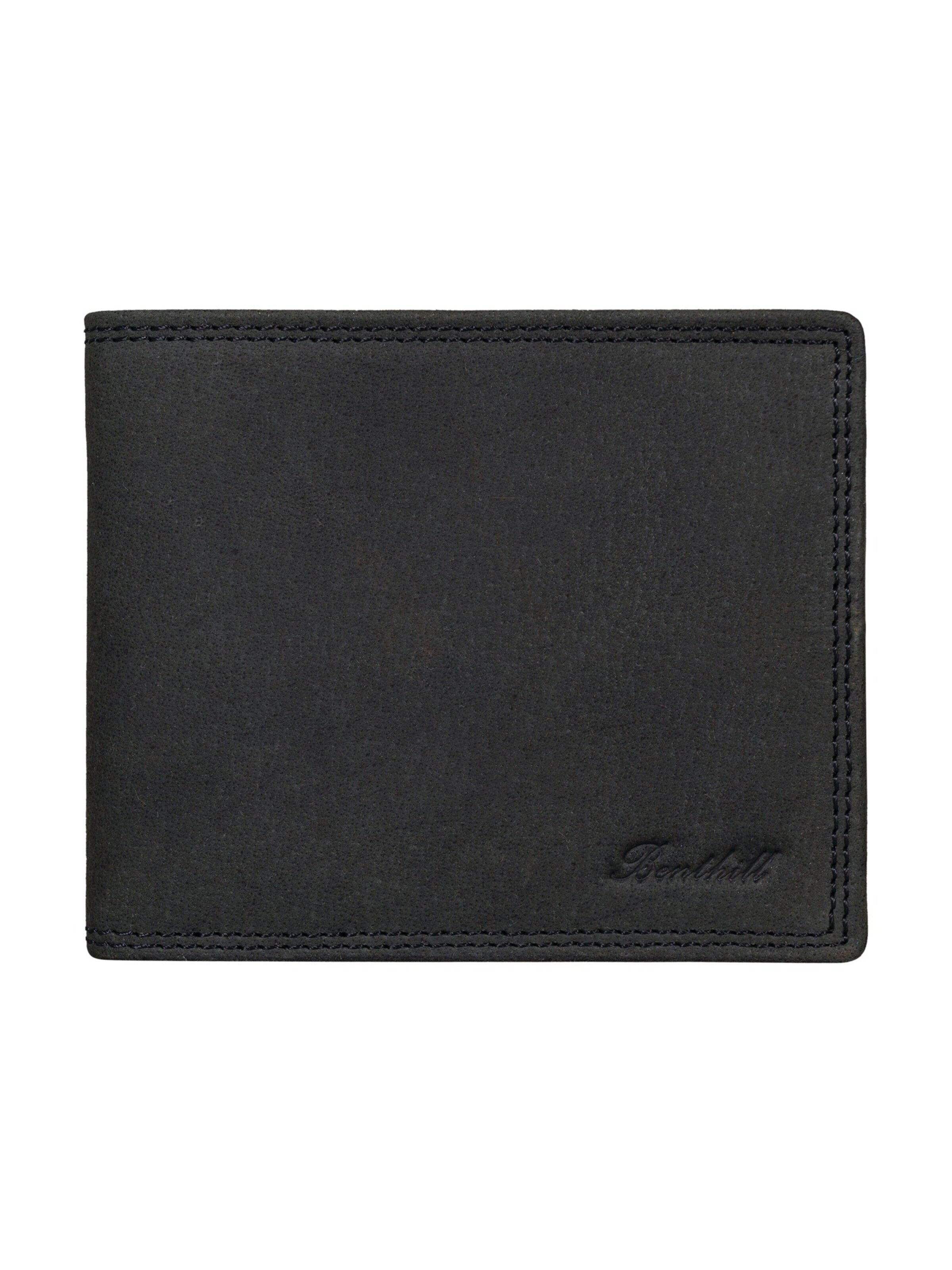 Benthill Wallet in Black: front