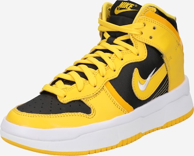 Sportbačiai su auliuku 'DUNK HIGH UP' iš Nike Sportswear, spalva – geltona / juoda, Prekių apžvalga