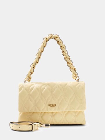 GUESS Schultertasche 'Maxine' in Gelb