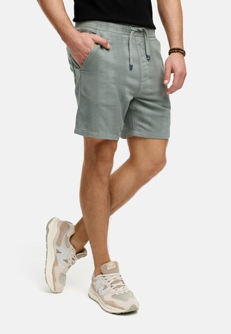 INDICODE JEANS Regular Broek 'Pop' in Groen