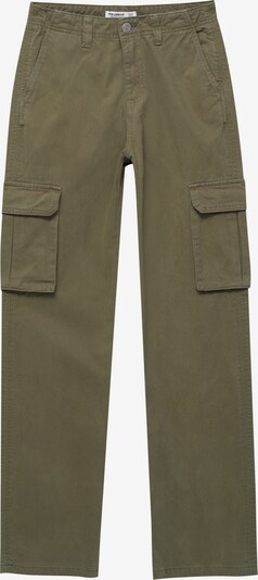 Pantaloni cargo Pull&Bear di colore oliva, Visualizzazione prodotti