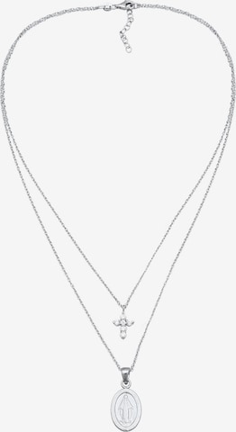 Chaîne 'Kreuz' ELLI en argent : devant