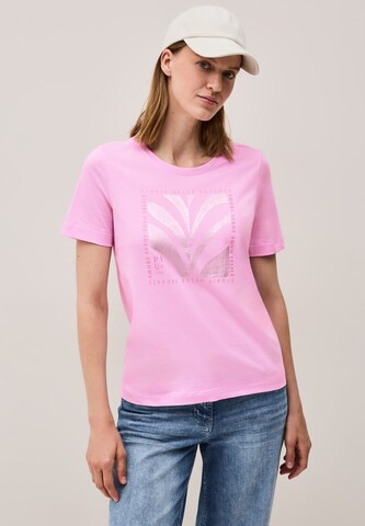 CECIL T-Shirt in Pink: Vorderseite