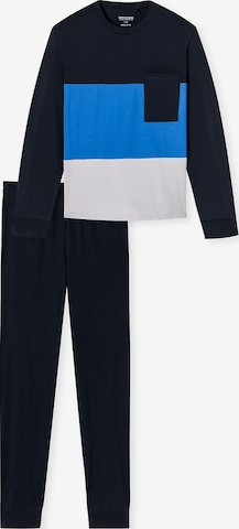 SCHIESSER Pyjama 'Teens Nightwear' in Blau: predná strana