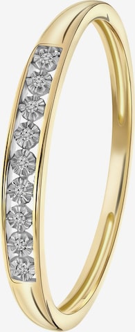 Lucardi Ring 'Chic' in Goud: voorkant