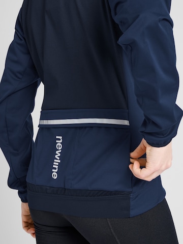 Newline Trainingsjack in Blauw