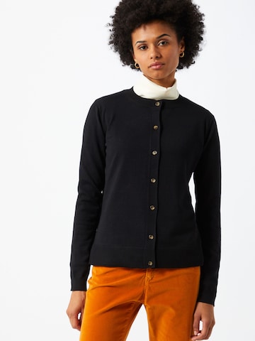 Soft Rebels Knit Cardigan 'Marla' in Black: front