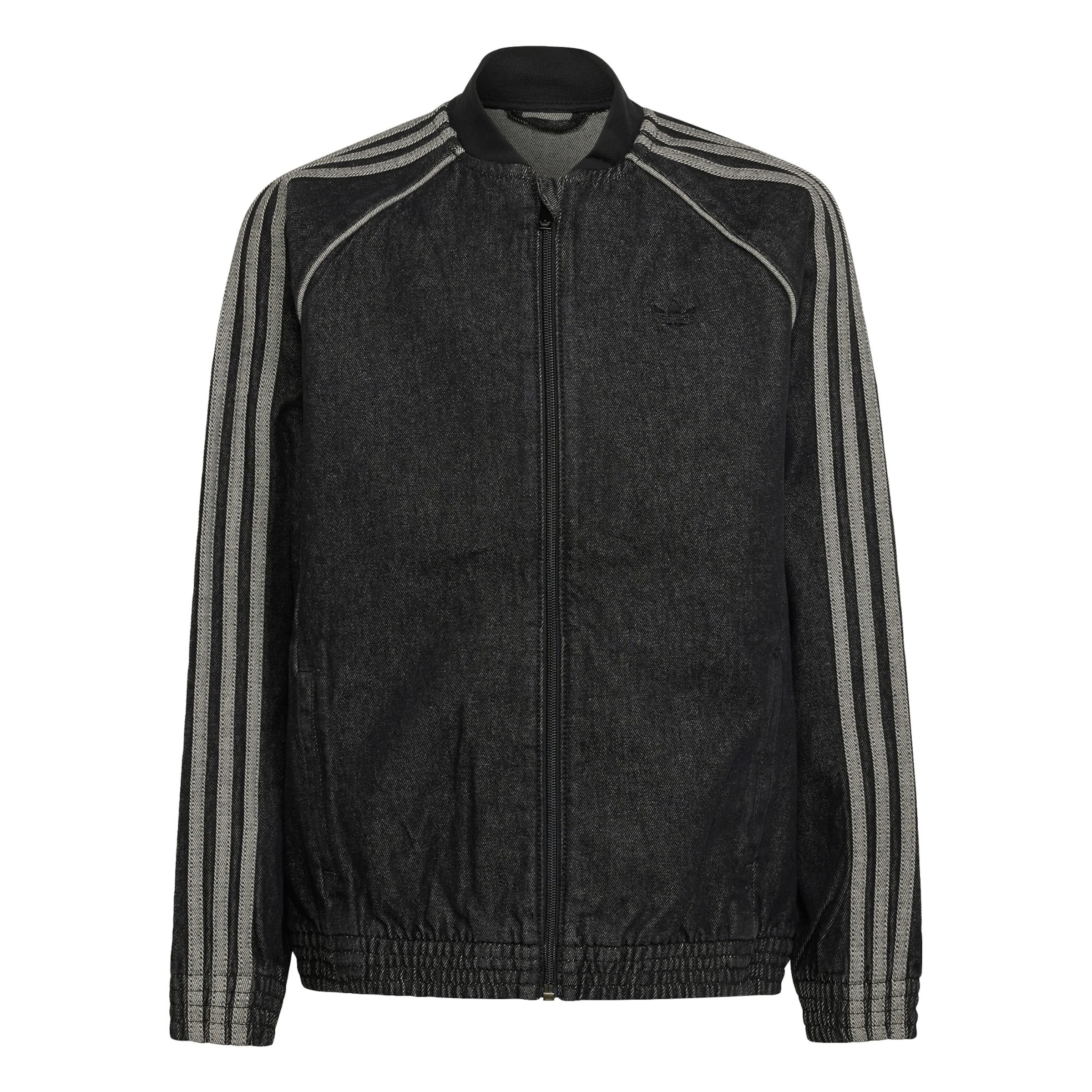 ADIDAS ORIGINALS Casaco meia-estação em 128 em antracite / preto denim, Vista do artigo