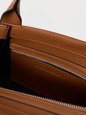 Karl Lagerfeld Дамска чанта 'VILLE' в кафяво