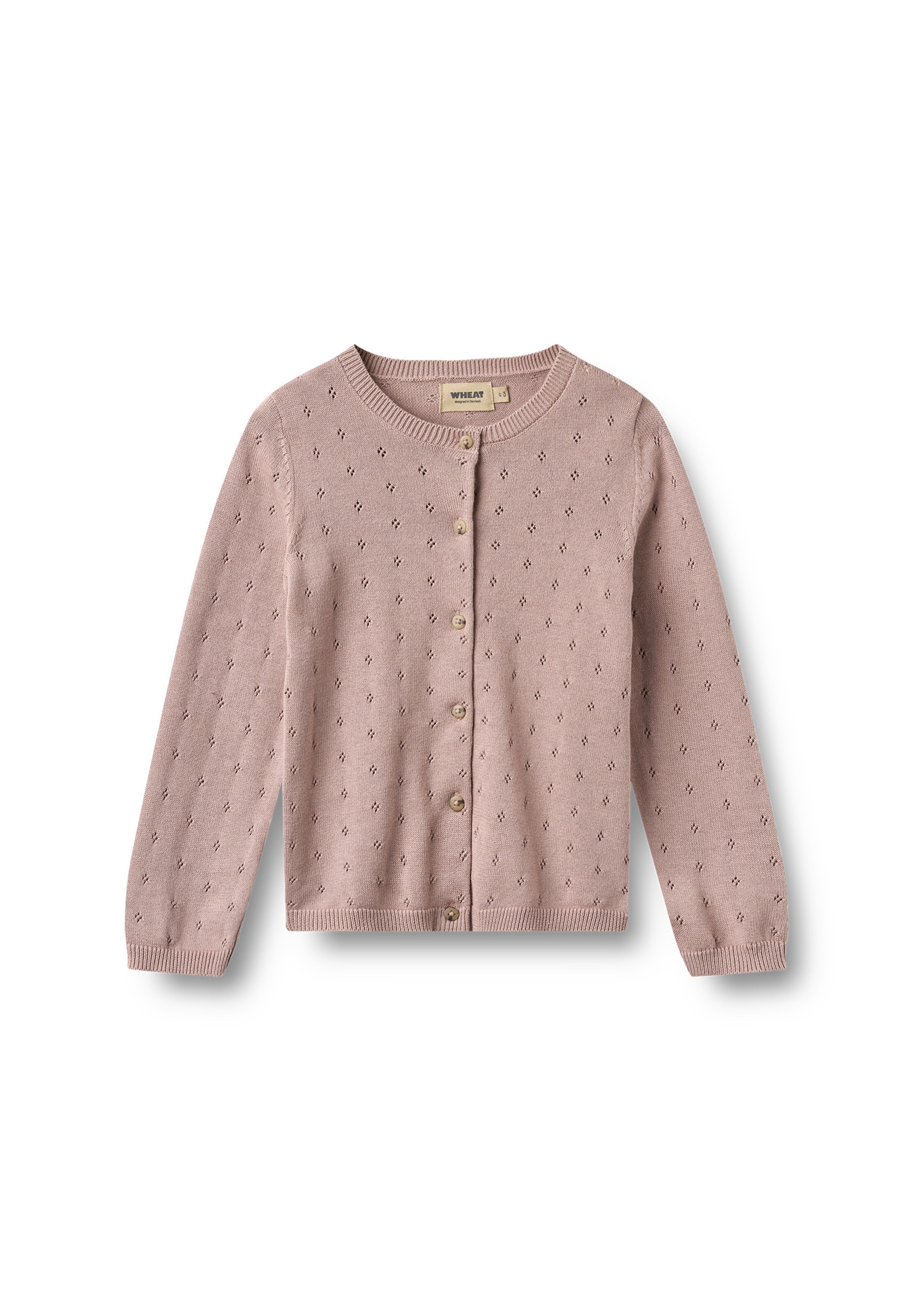 WHEAT Knit Cardigan 'Maia' in Pink: front