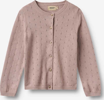 WHEAT Knit Cardigan 'Maia' in Pink: front