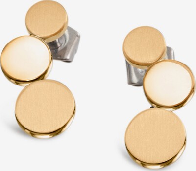 Boccia Titanium Ohrringe in goldgelb / silber, Produktansicht