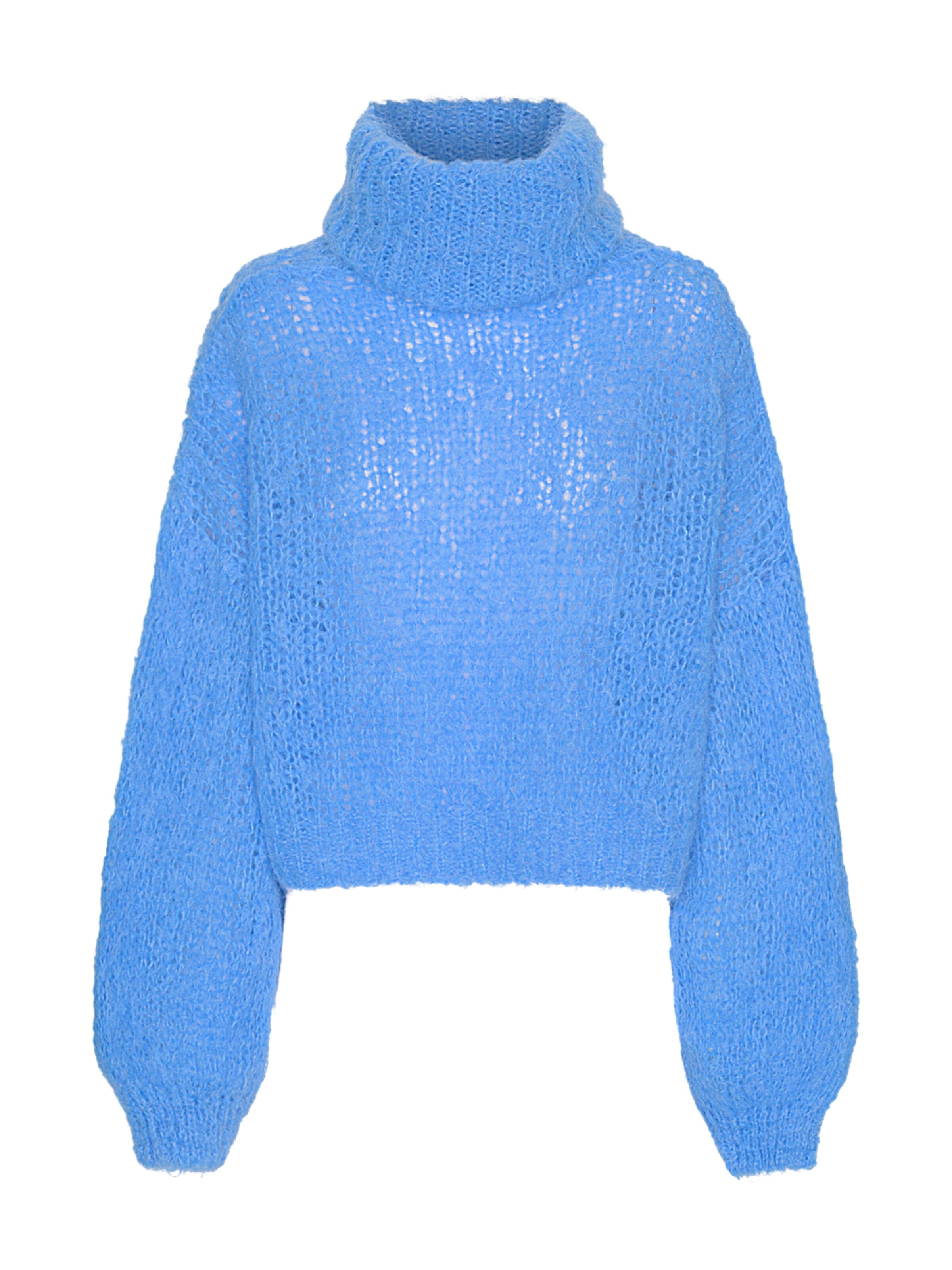 americandreams Oversizepullover 'Pepper'‌‌ in Blau: Vorderseite