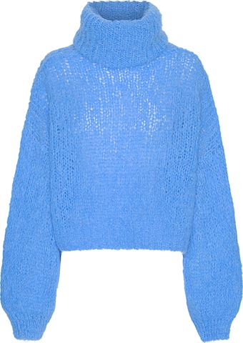 americandreams Oversizepullover 'Pepper' in Blau: Vorderseite