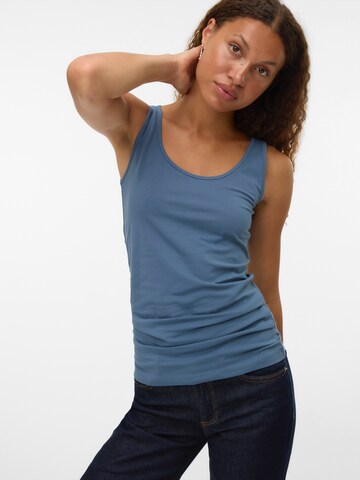 VERO MODA Top 'VMLULU' | modra barva: sprednja stran